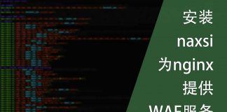 安装naxsi为nginx提供WAF服务