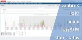 使用zabbix 3监控nginx的运行数据