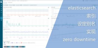 为elasticsearch索引设定别名实现zero downtime