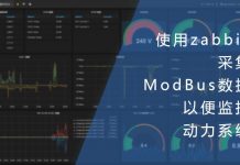 通过zabbix采集ModBus数据以监控动力系统
