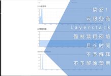 愤怒!云服务商Layerstack强制禁用网络并且长时间不给予解释与解除禁用