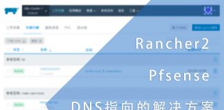 Rancher2 Pfsense DNS指向的解决方案