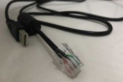 9针水晶头-USB console线